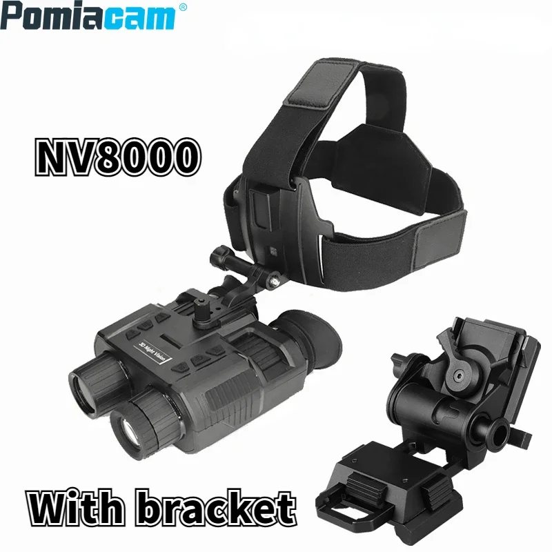 NV8160 Night Vision Binoculars 1080P Digital Infrared Hunting Telescope IP54/NV8000 Binocular Infrared Night Vision 3D Display