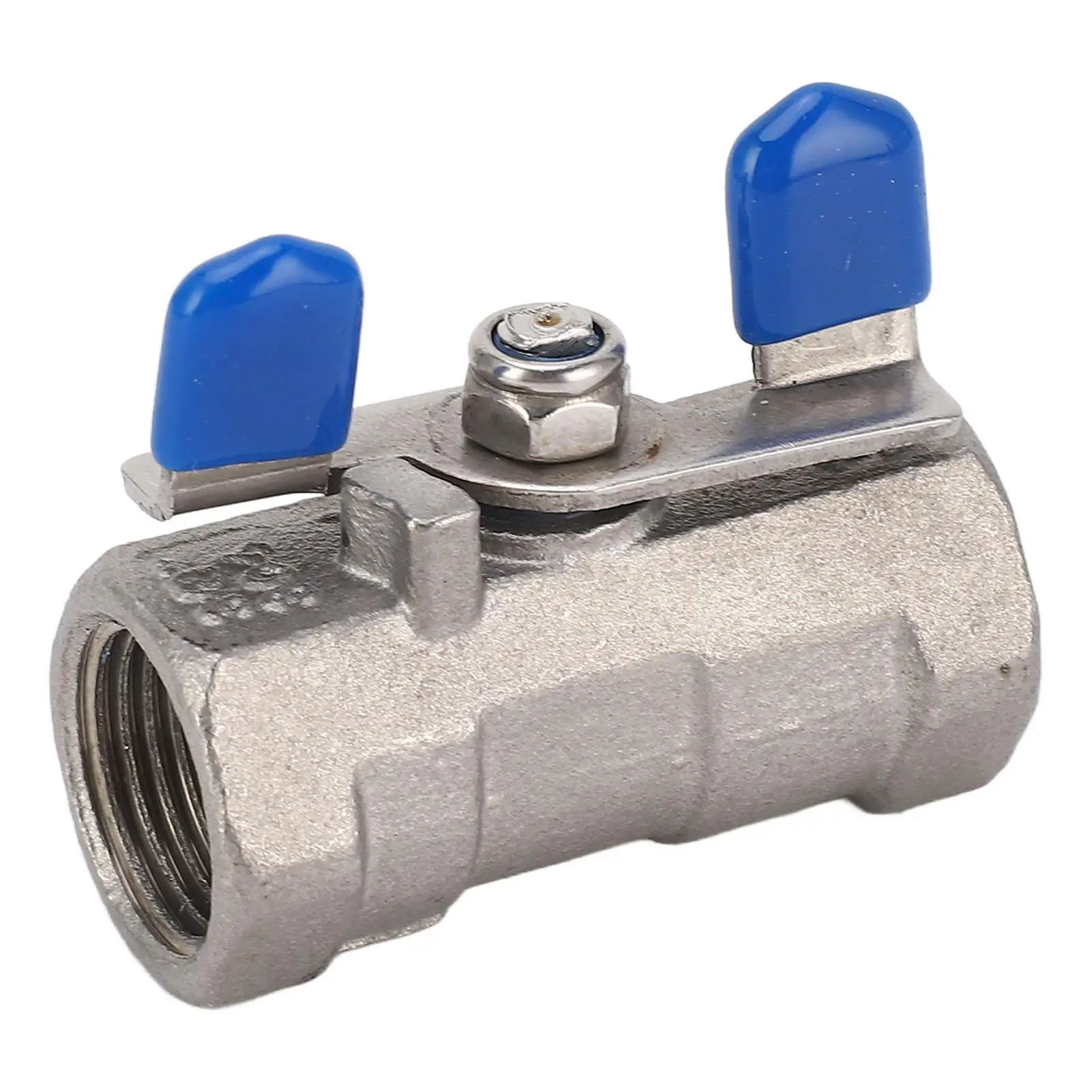 Stainless Steel Ball Valve 3/8in NPT Female Thread DN10 1.6MPa Low Pressure 1000WOG