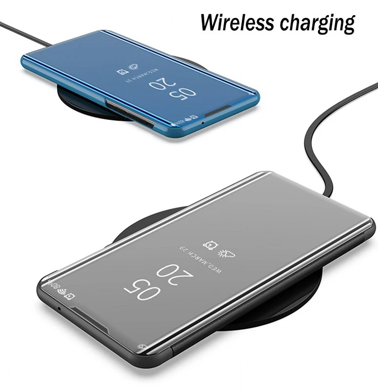 For Samsung Note 10 Lite Case Smart Mirror Flip Case For Samsung