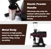 ITOP EK43S Coffee Bean Grinder for Single Grinding Funnel Filter 98mm Stainless Steel/Titanium Coffee Grinder Thickness Adjusted 6