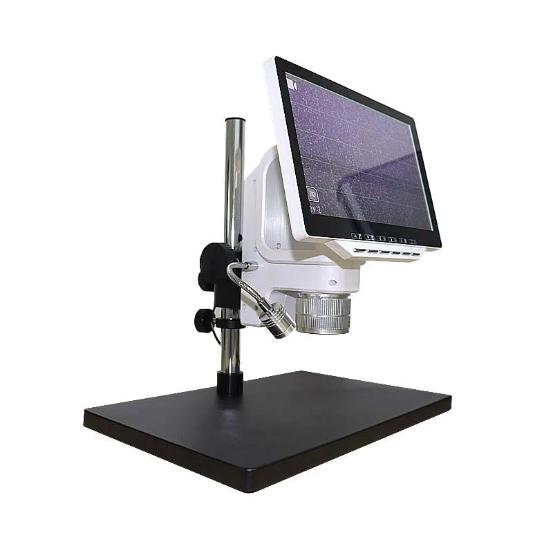 

Mikrometry 1200W Portable LCD Digital Microscope for PCB Repair Magnifier Camera with 10.6 inch IPS Screen industrial microscope