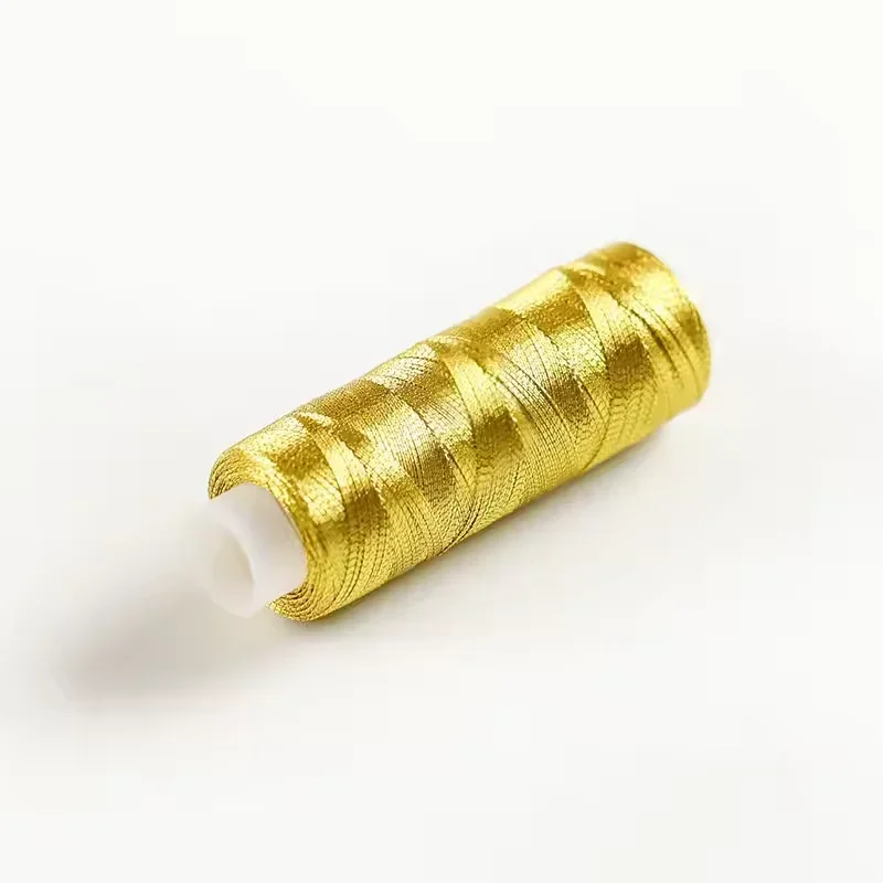 Gold and Silver Shiny Thread for Hand Sewing and DIY Projects
