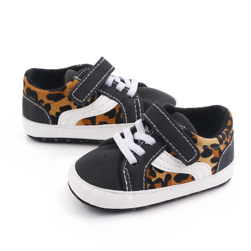 New Baby Shoes Canvas Sports Classic Stripes First Walkers Sneakers Shoes Sole Soft Non-slip Baby Boys Girls Casual Shoes 2