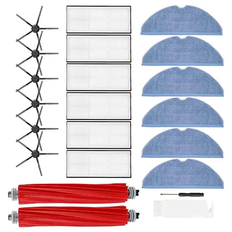 

Main Side Brush Hepa Filter Mopping Cloth For Xiaomi Roborock S7 S7 Plus S7 Maxv S7 Maxv Plus T7 T7S Robotics Replacement