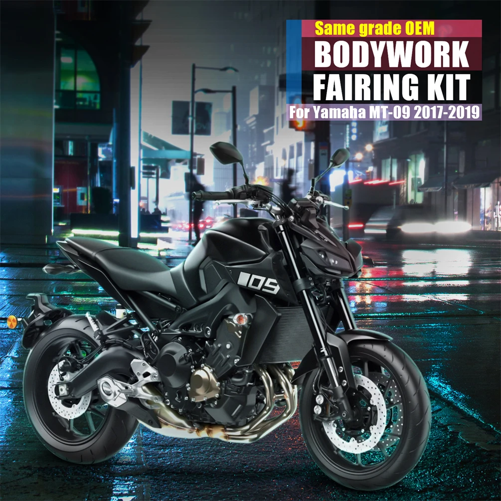 MT09FairingsMotorcycleInjectionPanelBodyworkFrameProtectorKits