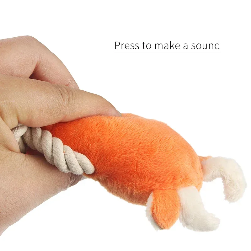 Squeaky Dog Toy Dogs Chew Toys for Small Large Dogs Breed Aggressive Chewers Puppy Teething Plush Toys Pet Products 5