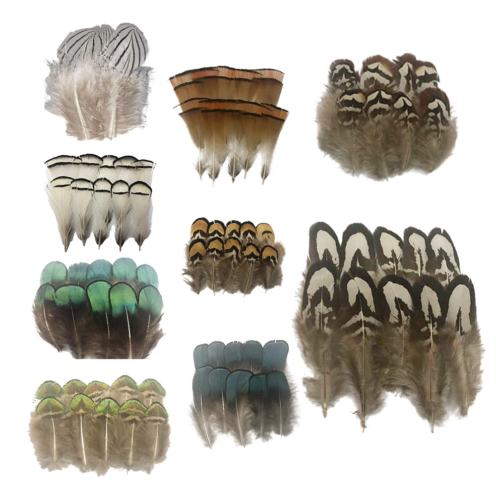 

50/25/10Pcs Natural Pheasant Feathers For Crafts Hat Floral DIY Home Wedding Party Decoration Accessories Jewelry