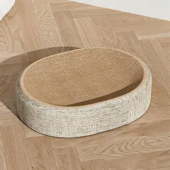 Oval Cat Scratch Bed 1