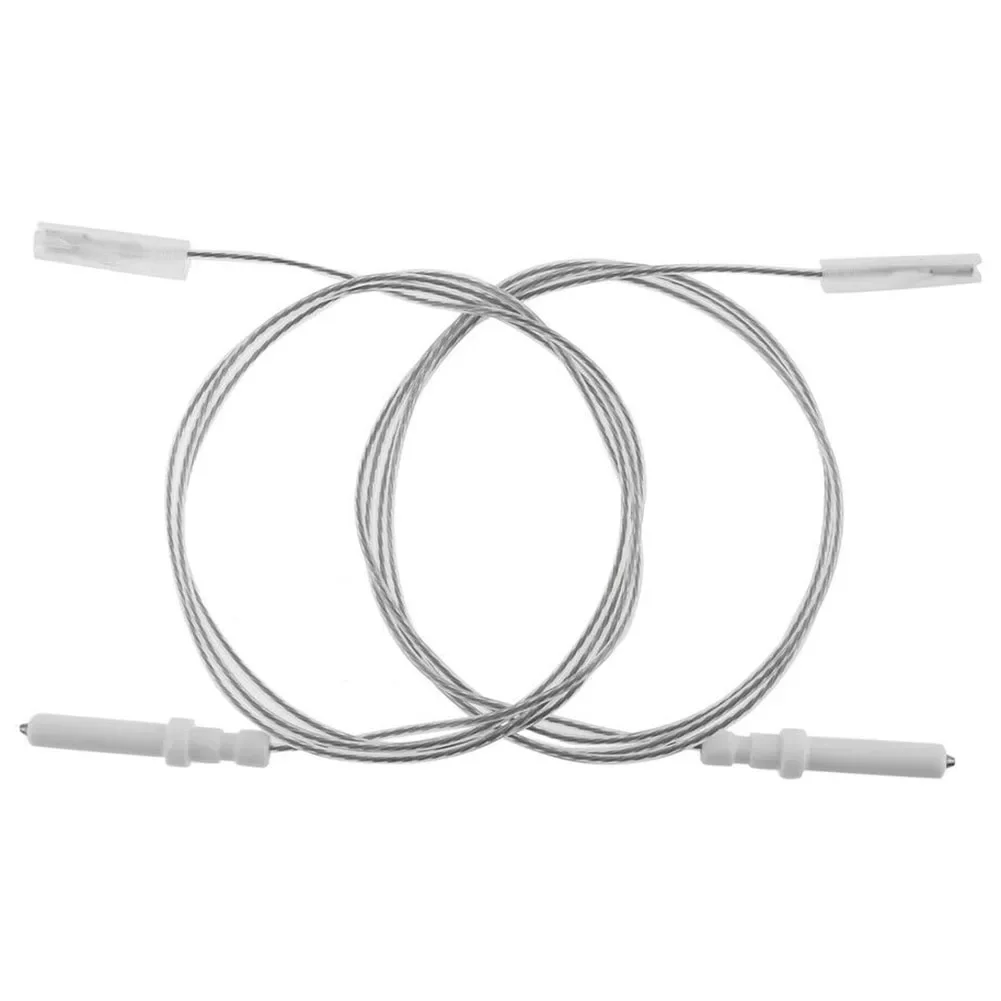 gas stove igniter Gas Cooker Range Stove Part Ignition Electrode Plug 900mm Ignition Wire 35mm/40mm/45mm Spare Parts Ignitor 2pcs
