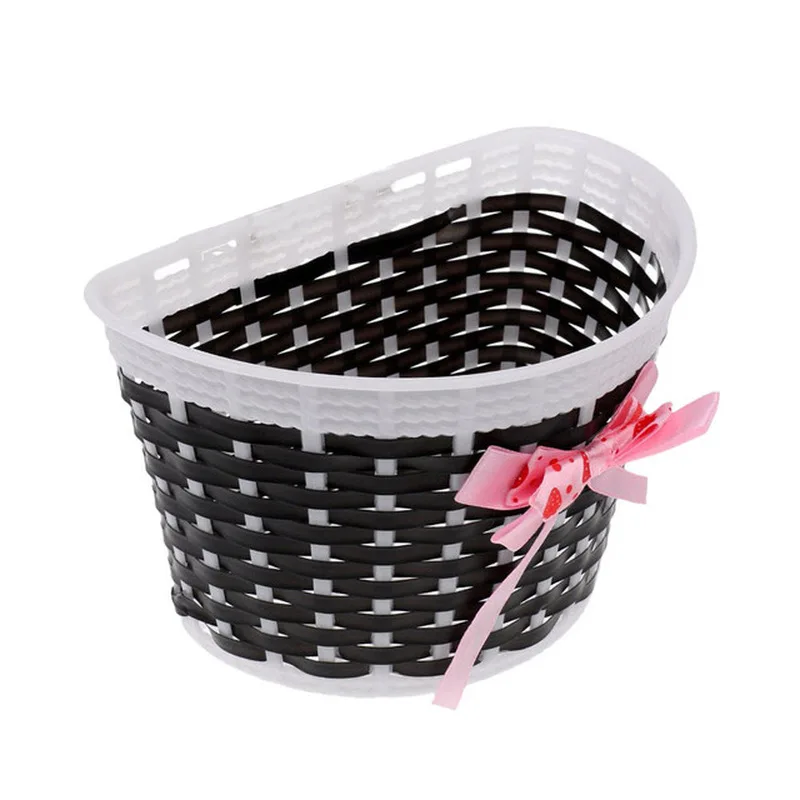 Amazon White Wicker Bicycle Basket NEW Fashion Children Bicycle