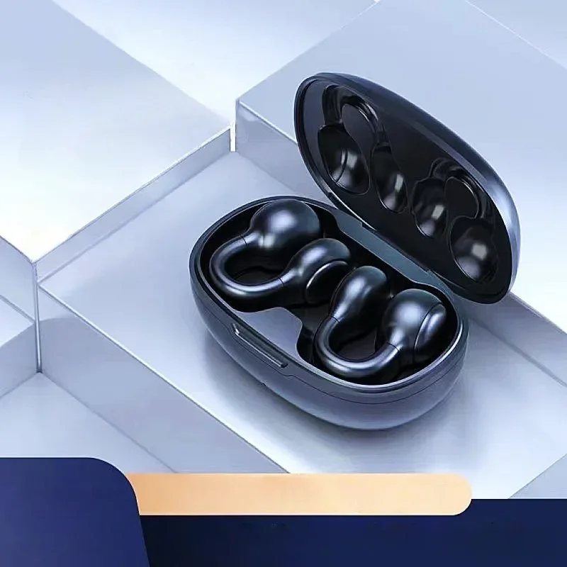 

Ear Clip Design Wireless Earphones Bluetooth TWS Earphones Sports Earphone Noise Reduction Microphone Music Game Earphones