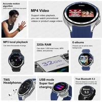 2025 New For OPPO Watch X Smart Watch 4GB Large Memory Music Video Player TWS Headphones AMOLED HD Business High-end Smartwatch - Image 3