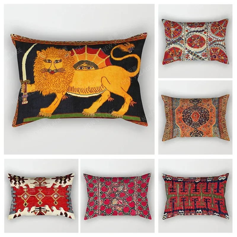 

Скандинавский винтажный осенний домашний декор 30*50 см наволочка для диванной подушки в стиле бохо подушка для гостиной чехол 50x70 30x50 см 40x60 Марокканская Персия