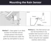Mini Rain Sensor Automatically Interrupt Watering System for Garden Water Timer Home Irrigation 3