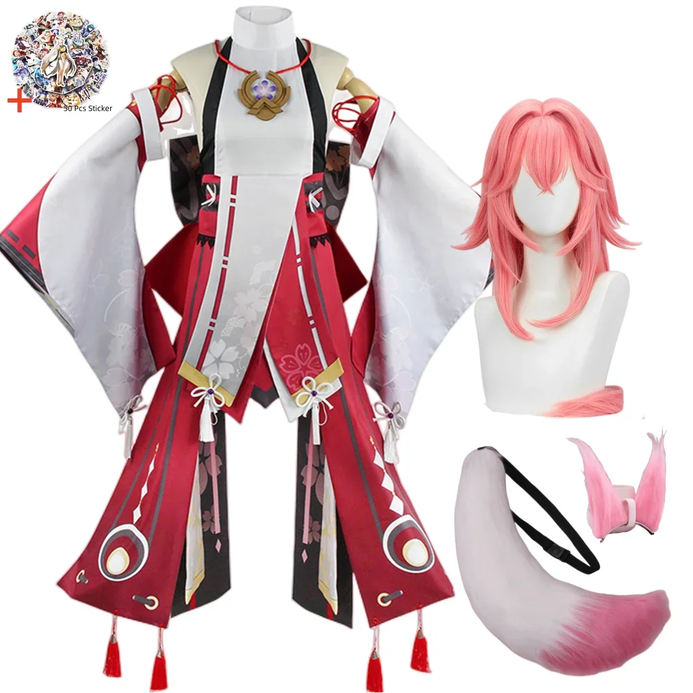 

Yae Miko Guuji Yae Cosplay Game Costume Halloween Carnival Men And Women Clothes