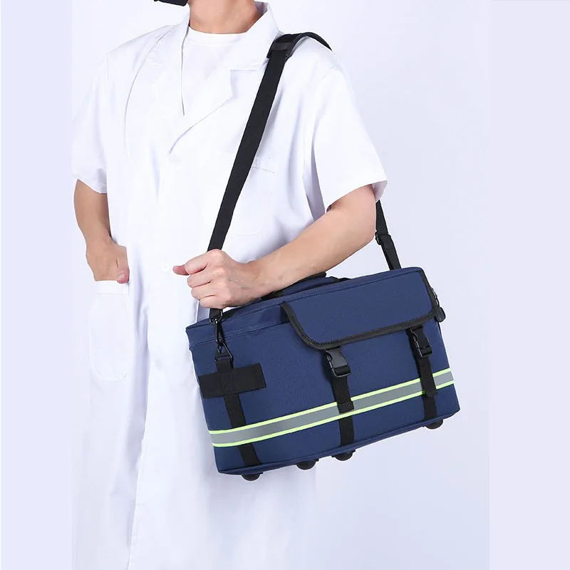 Detachable First Aid Kit Waterproof Emergency Rescue Backpack Large Capacity Storage Outdoor Camping Survival Kit Medical Kit