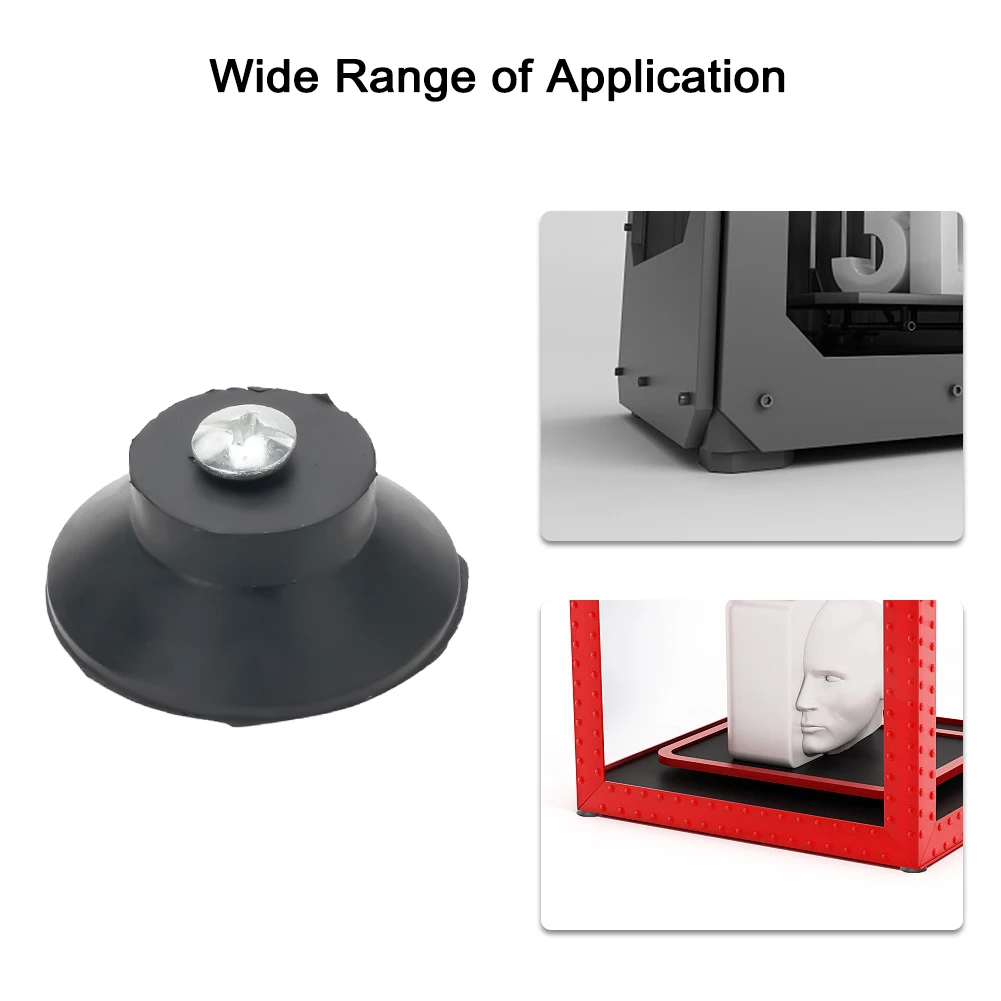4pcs Air Compressor Rubber Foot Pad Shockproof Non-slip Components For Air Pumps Oil-free Machines Air Compressors Tool Parts