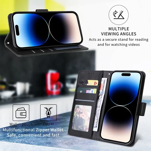 가벼운 무게와 다양한 기능으로 완벽한 보호를 제공하는 JGG의 다용도 가죽 케이스