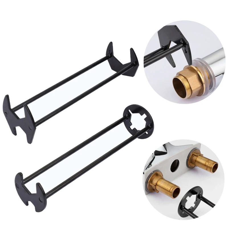 Multifunctional Faucet Wrench Double Ended Wrench Sink Faucet