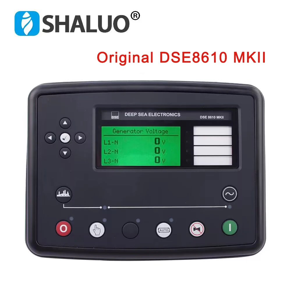 

Original Deep Sea DSE8610 MKII Auto Start Diesel Generator Controller Module Genset Parallel Control Panel Intelligent Board