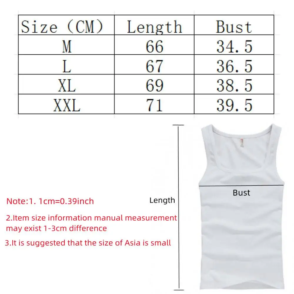 3Pcs Men's Cotton Sleeveless Vest Young Men's Wide Shoulder Sports Fitness Slim Top Solid Color Casual Tight Vest Undershirts