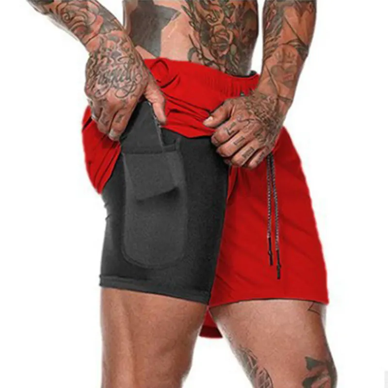 2024 Summer Elegant Fashion Harajuku Slim Fit Male Clothes Loose Casual Sport All Match Trousers Fake Two Pieces Fitness Pants