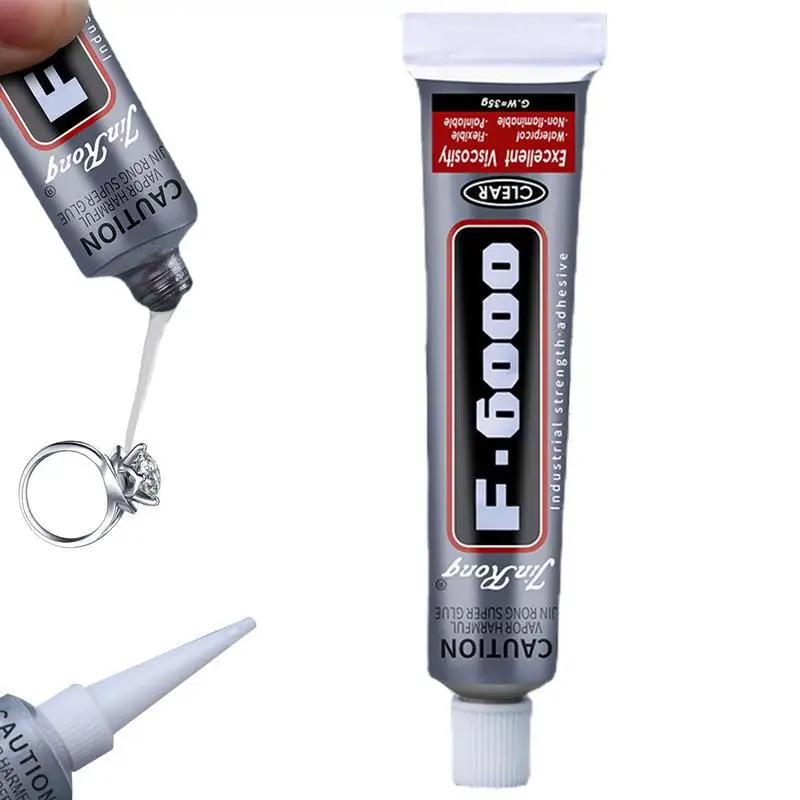 

Jewelry Glue Clear F-6000 Multipurpose Glue 20g Industrial Grade Instant Adhesive Medium Thick Viscosity Cyanoacrylate Adhesive