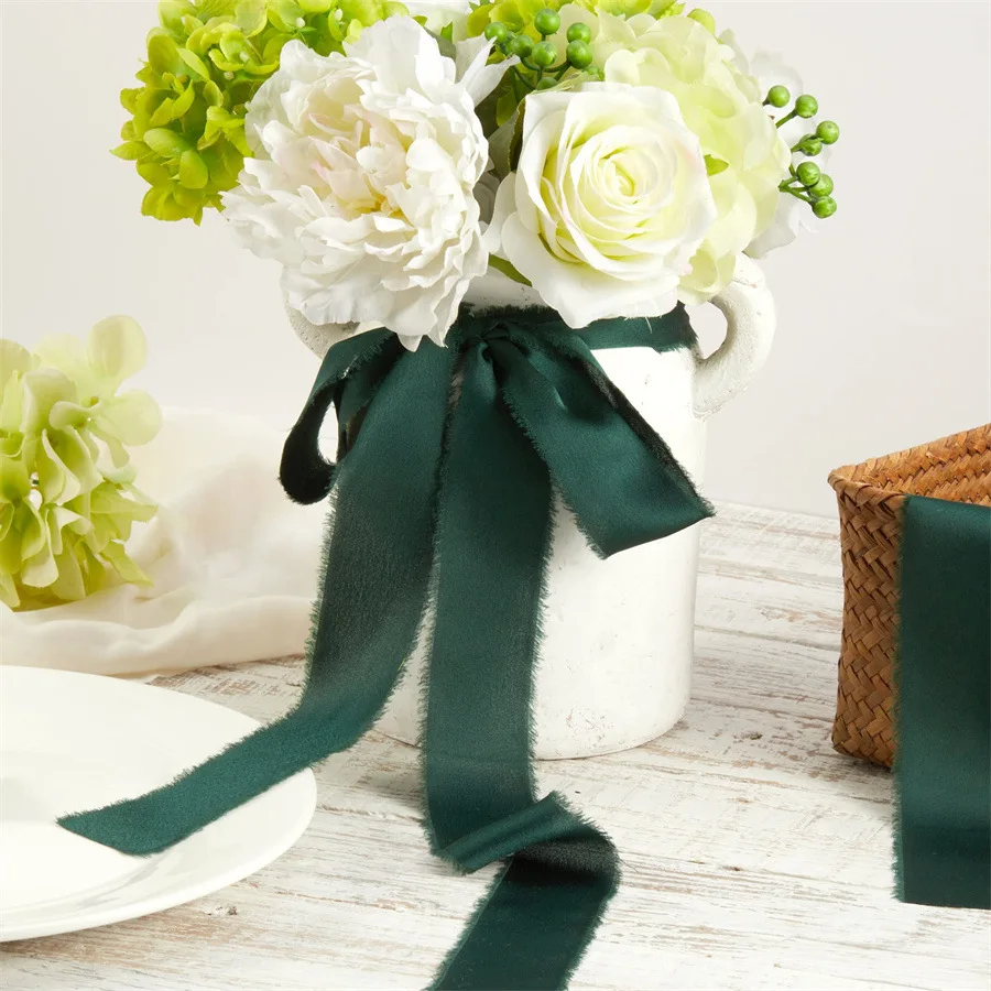 Frayed Edge Satin Ribbon 6