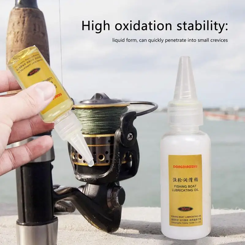 Reel Grease And Oil Reel Care Fishing Reel Cleaner Lubricator 2 Pcs Butter  Grease Reel Oil And Lube Cleaner Fishing Accessories