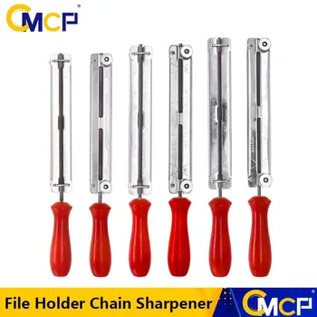 CMCP 파일 거치대 체인 샤프너, 목공 도구, 수동 공구, 전기톱 부품, 녹 방지, 4/4.8/5mm