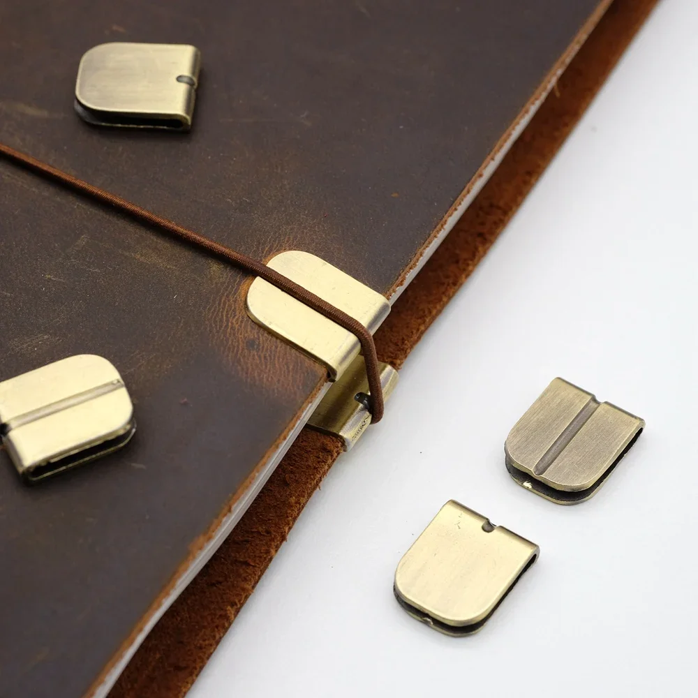 Retro Bronze Metal Notebook Diary Photo Album Corner Protection Edge Protection Decoration