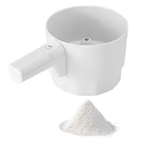 Tamis à farine électrique en plastique, 5 tasses, alimenté par batterie, tamis à farine automatique, glaçage, sucre, Shaker, outils de cuisson électriques 2