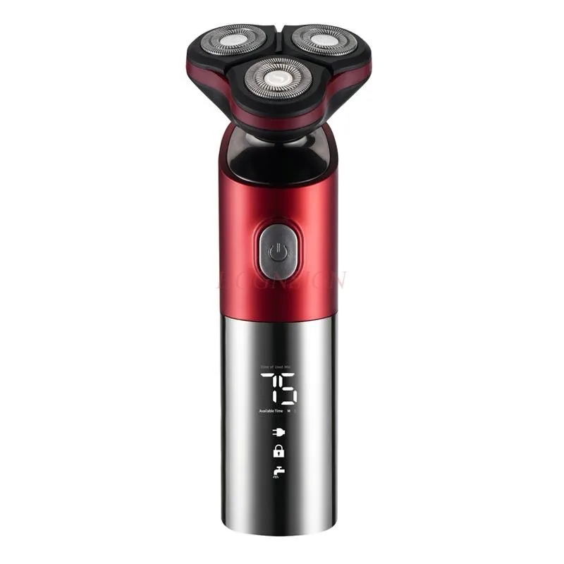 남성용 전기 면도기, 방수 전기 얼굴 면도기, USB 충전식 습식 건식 여행용 면도기, 아빠 남편 선물
