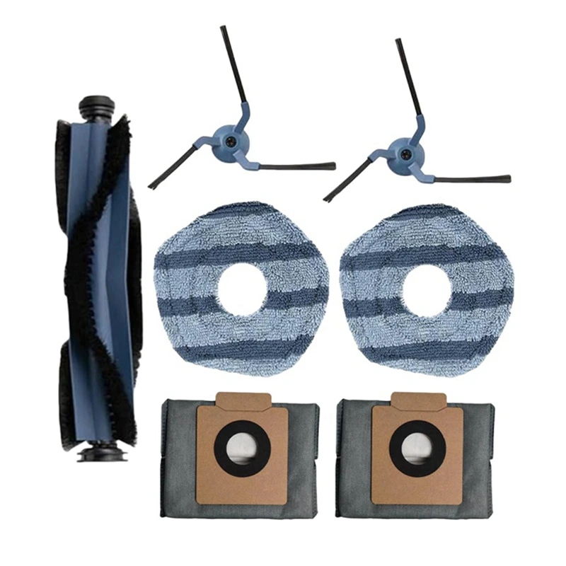 

Вакуумные аксессуары для EUFY, робот для подметания X10 PRO Omni/X8 PRO, аксессуары, тряпичный пылесборник, роликовая щетка