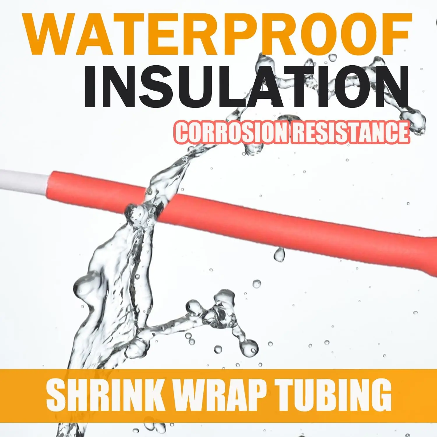 Heat Shrink Tubing 164/328/530pcs Heat Shrink Tubing Waterproof Electrical Wire Cable Wrap Assortment Electric Insulation Heat Shrink Tube Kit