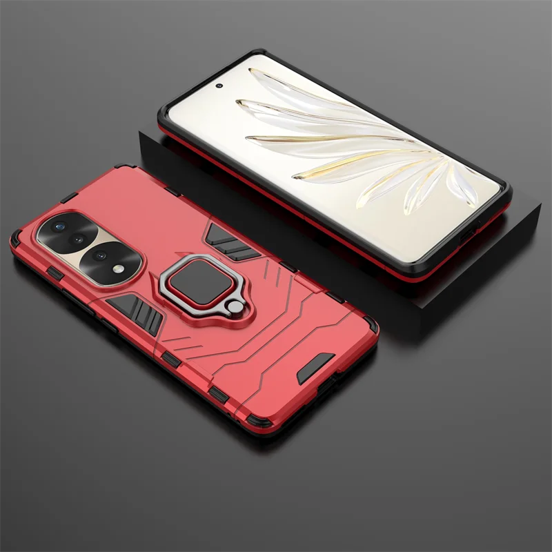 For Huawei Honor 70 Pro Case Armor for Honor 70 Pro Cover Protect Silikongummi Støtsikkert deksel For Honor 70 Pro Plus_voghion.com