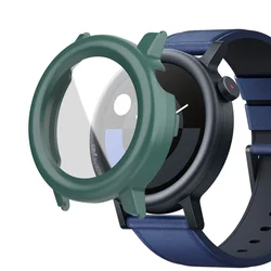 Enhanced Protective Tempered Glass+PC Case with Full Coverage Frame and Anti - fall Feature for CMF Watch Pro 2 (PC Glass 5)