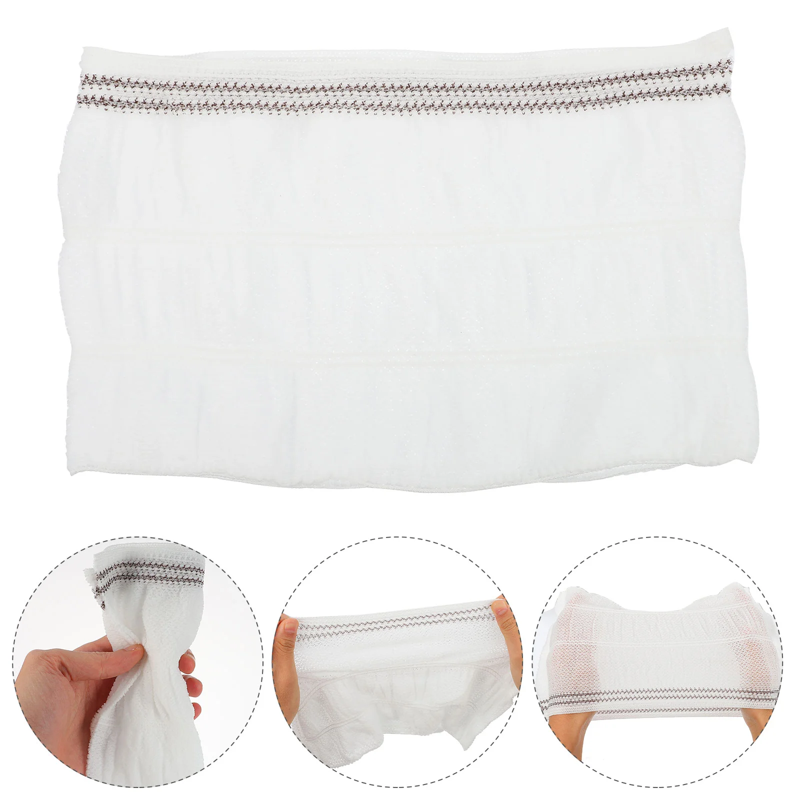 Adult Diaper Washable Reusable Elderly Breathable Non Woven Fabric Elastic Women Pant Briefs