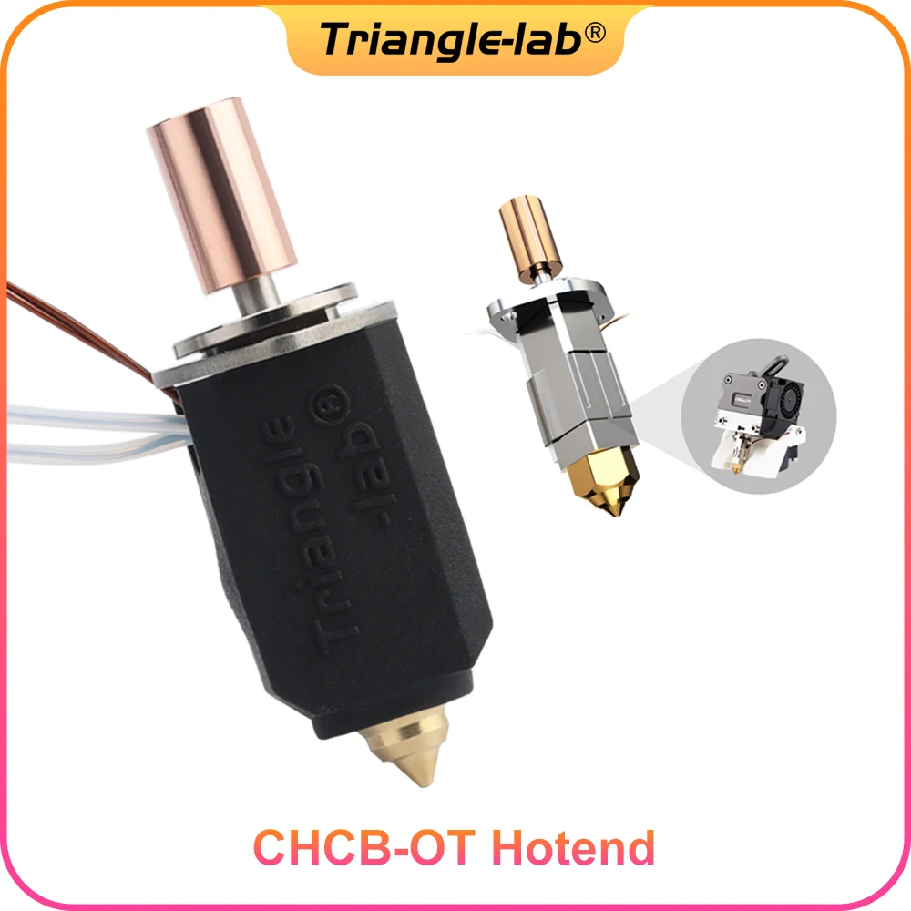 Trianglelab Chcb-ot Hotend Kit Atualizado k1 Hotend para Sprite Extrusora Impressora 3d Creality k1 Creality k1 Max Cr-m4