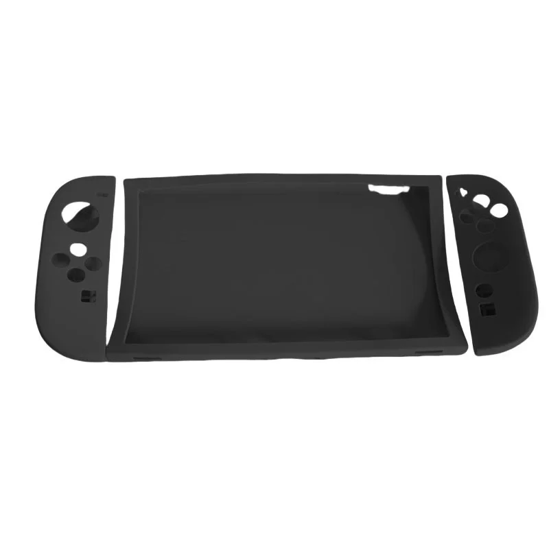 Detachable Anti-Slip Silicone Protective Gaming Console Case with Split Design
