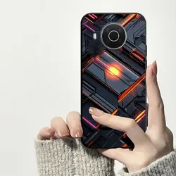 Shockproof Soft Silicone Protective Phone Case with Lovely Design for Nokia X100 (HS-C0488)