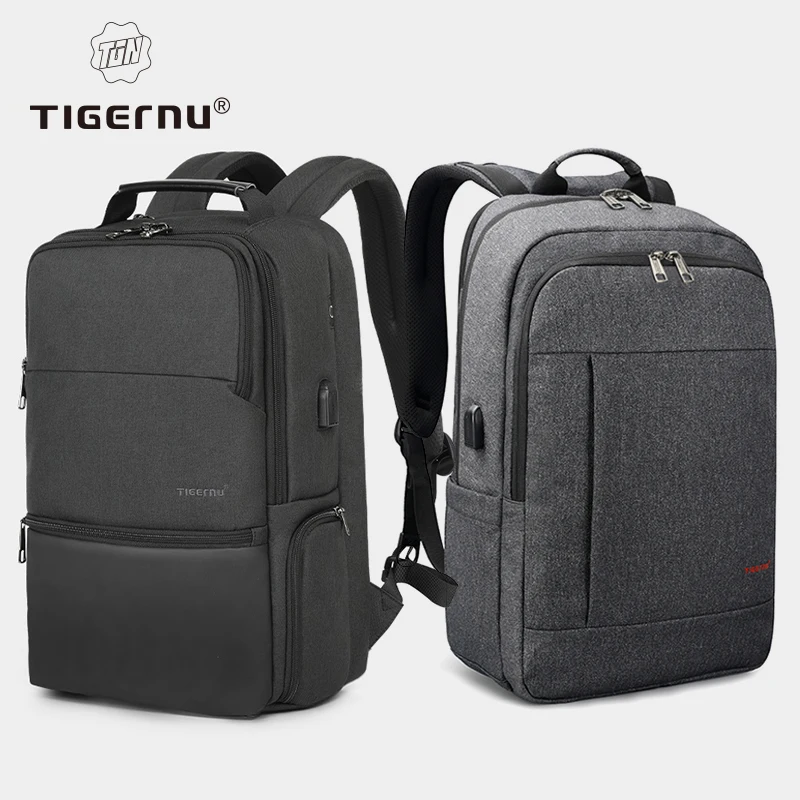 Mochila de moda para hombre, mochila antirrobo para ordenador de 15,6 pulgadas, mochila de viaje - Maletas y bolsas