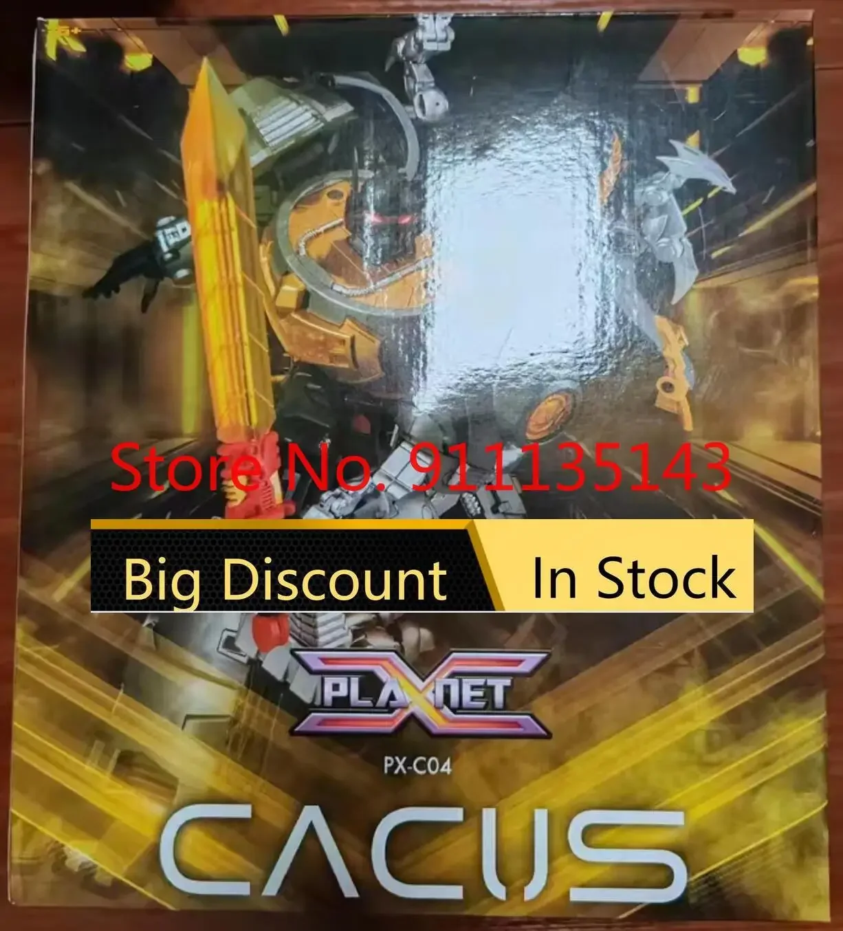 

Planet X Toys Px-C04 Cacus Comic Version In Stock