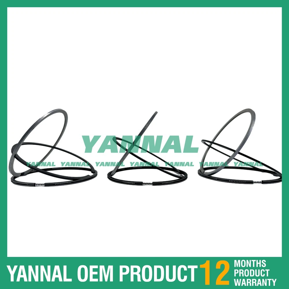 

4PCS Piston Ring Set For Deutz F4L912 Engine Parts