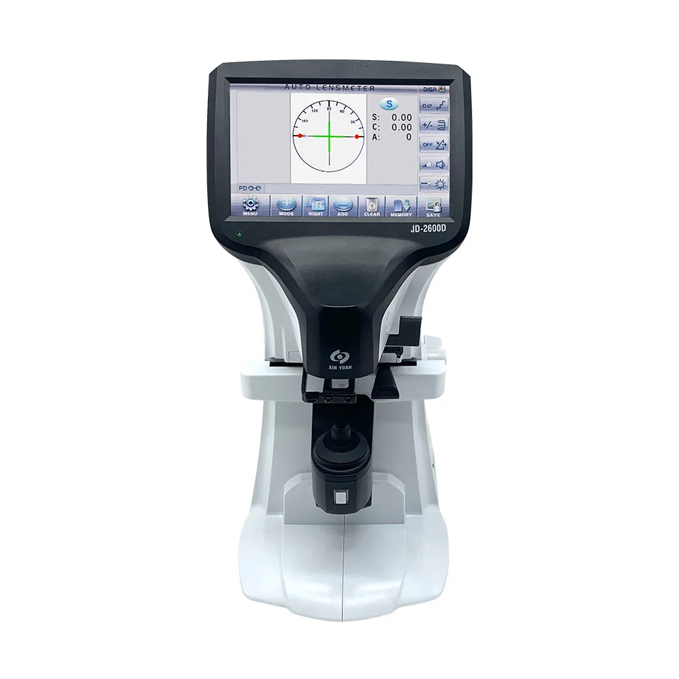 Glasses processing equipment new edge 2600D focus meter checked mirror mirror test lens degree number scattered