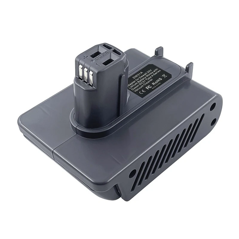 DW31A 배터리 어댑터, 디월트 20V 리튬 이온 배터리, 다이슨 A 타입 DC31 DC35 DC34 배터리, 쉬운 설치