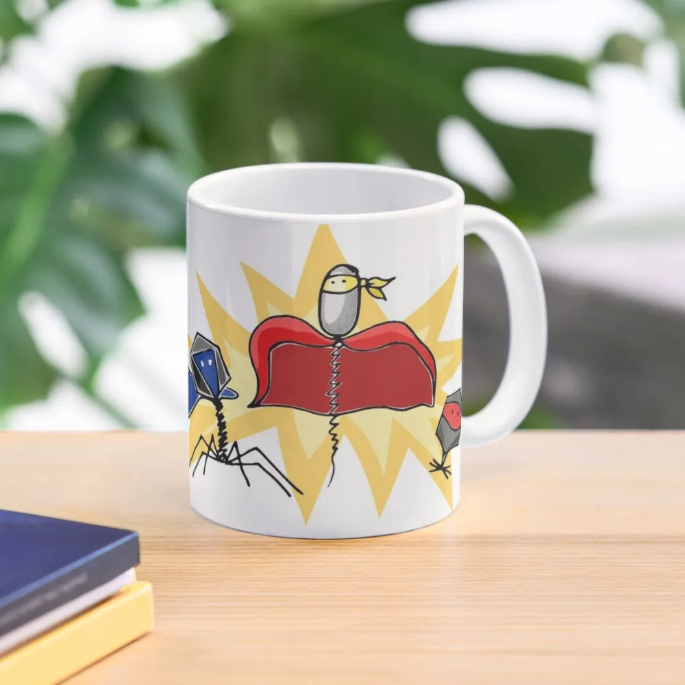 

Mighty phages Coffee Mug Thermal Cups Funnys Mug