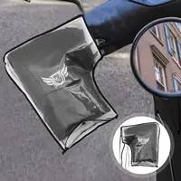 1Pair Windproof Handlebar Gloves Winter Outdoor Keep Warm Gloves For Motorcycle Vehicle Bicycle Handle Large Guard Cover Gloves 1