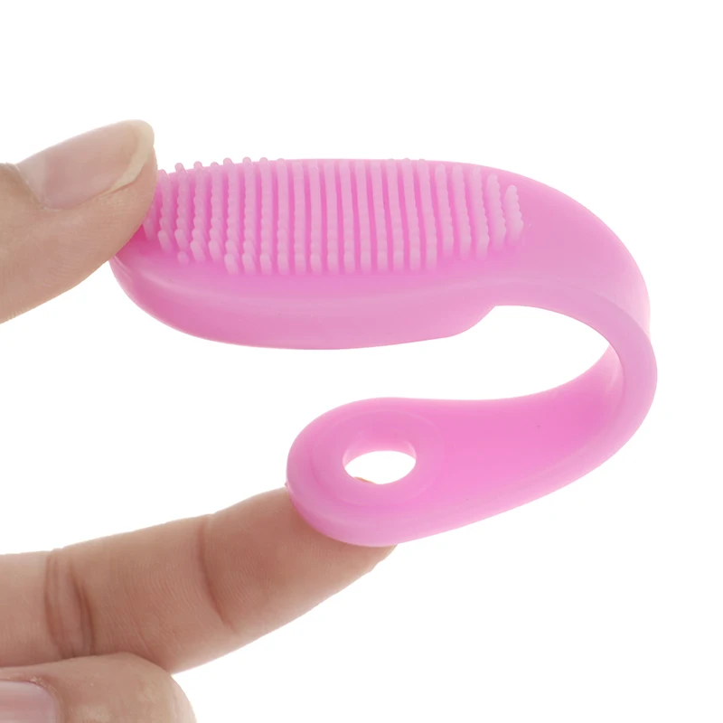 Title 8, Soft Pet Finger Toothbrush Clean Nose Blackhead...