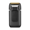 2024 New WMARK NG-986  Professional Electric Shaver Stainless Steel Titanium Plated Two Blade Mesh Razor, Electric Men's Shaver 4